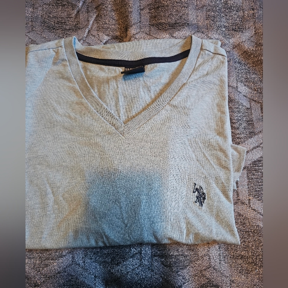 3 U.S. Polo Assn.t-shirts Size 3XL And 1 Ralph Lauren Polo T-Shirt Size 2XB